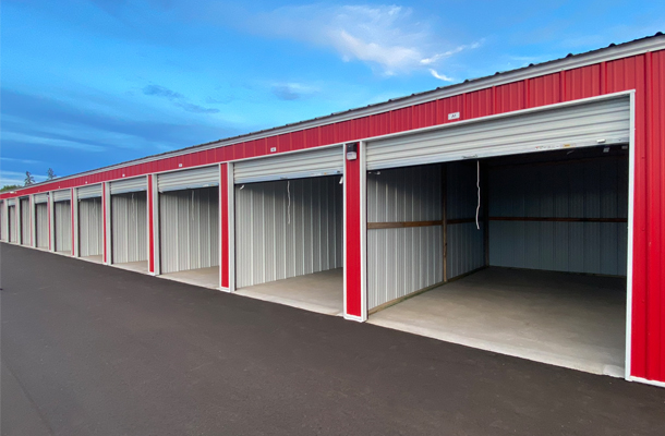 Storehouse - Exterior View of Open Indoor Units